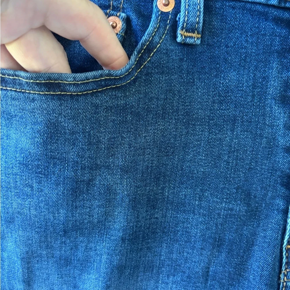 Levi Men’s 511 Size 32 Dark‎ Wash 5 Pocket Casual School Teacher Zip Fly